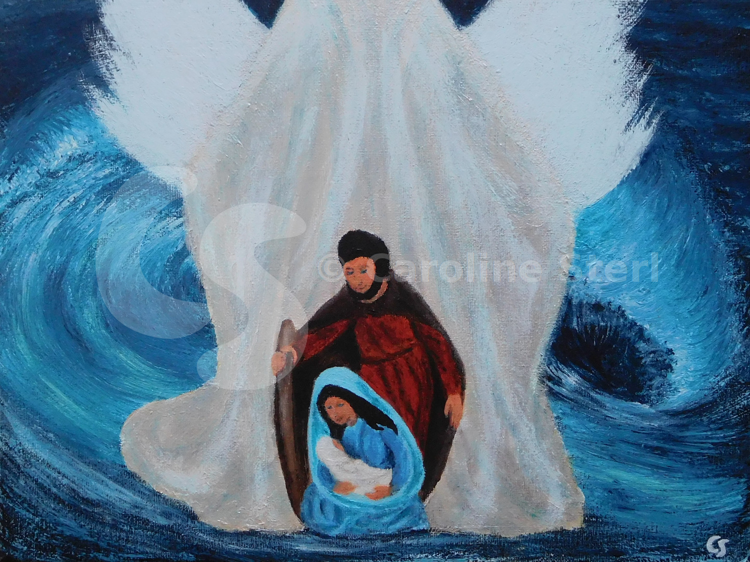 Painting: Christmas in the Year of the Waves